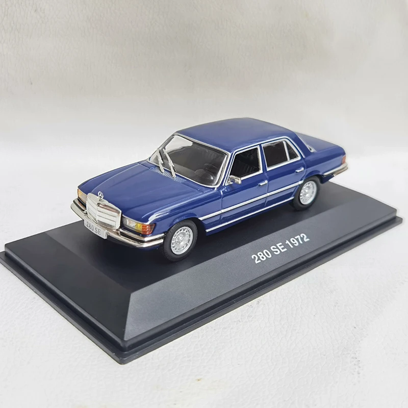 IXO 1:43 Scale Benz 280 SE 1972 Alloy Car Model Diecast Toy Collectible Ornament Souvenir Toys Cars