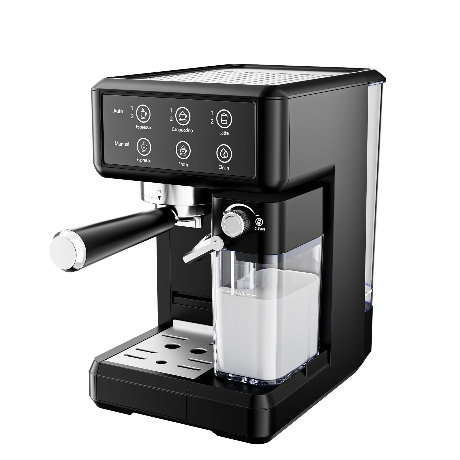 ماكينة صنع القهوة الإيطالية شبه الأوتوماتيكية بسعر الجملة 2025 - ماكينة صنع الاسبريسو الكهربائية للسوق الأمريكي