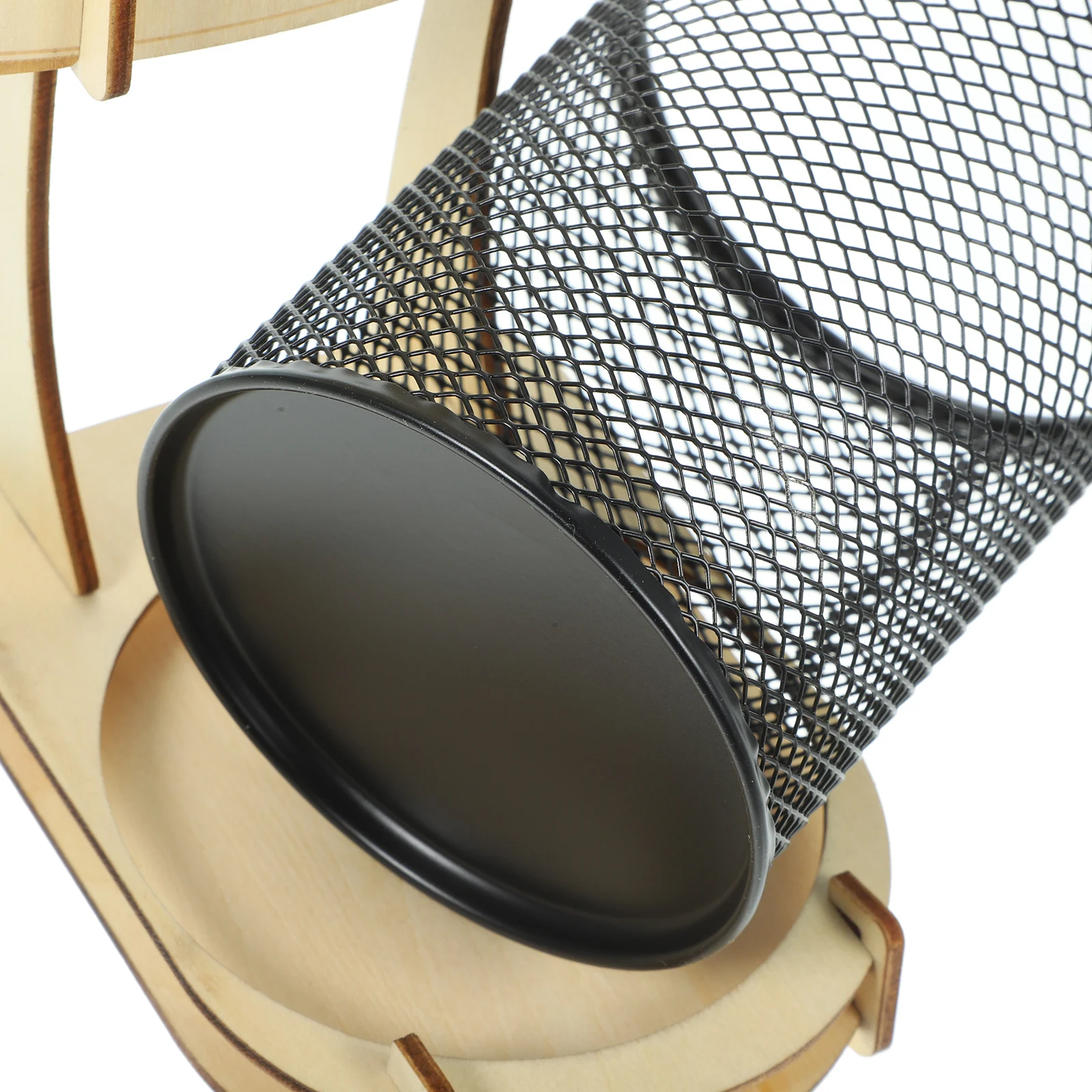 

Basketball Stand Pen Holder Wooden Desktop Organizer for Office School Desk Storage Sundries Container Modern Decorative