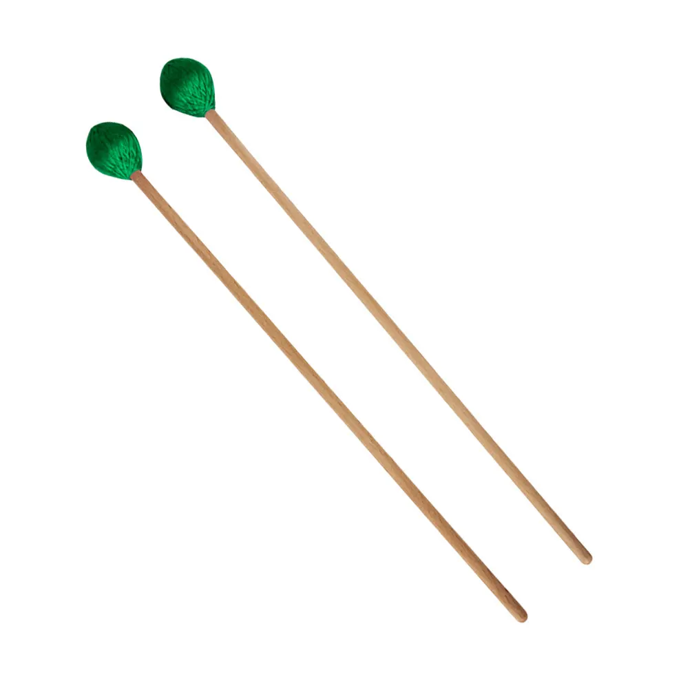 

2pcs Marimba Hammer Xylophone Sticks Nylon Core Durable Smooth Percussion Instrument Practice Tool Beginners