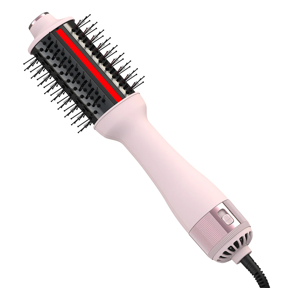 

SMET Новый инфракрасный многофункциональный фен для выпрямления и сушки волос, щетка с горячим воздухом, инструменты для укладки волос всех типов