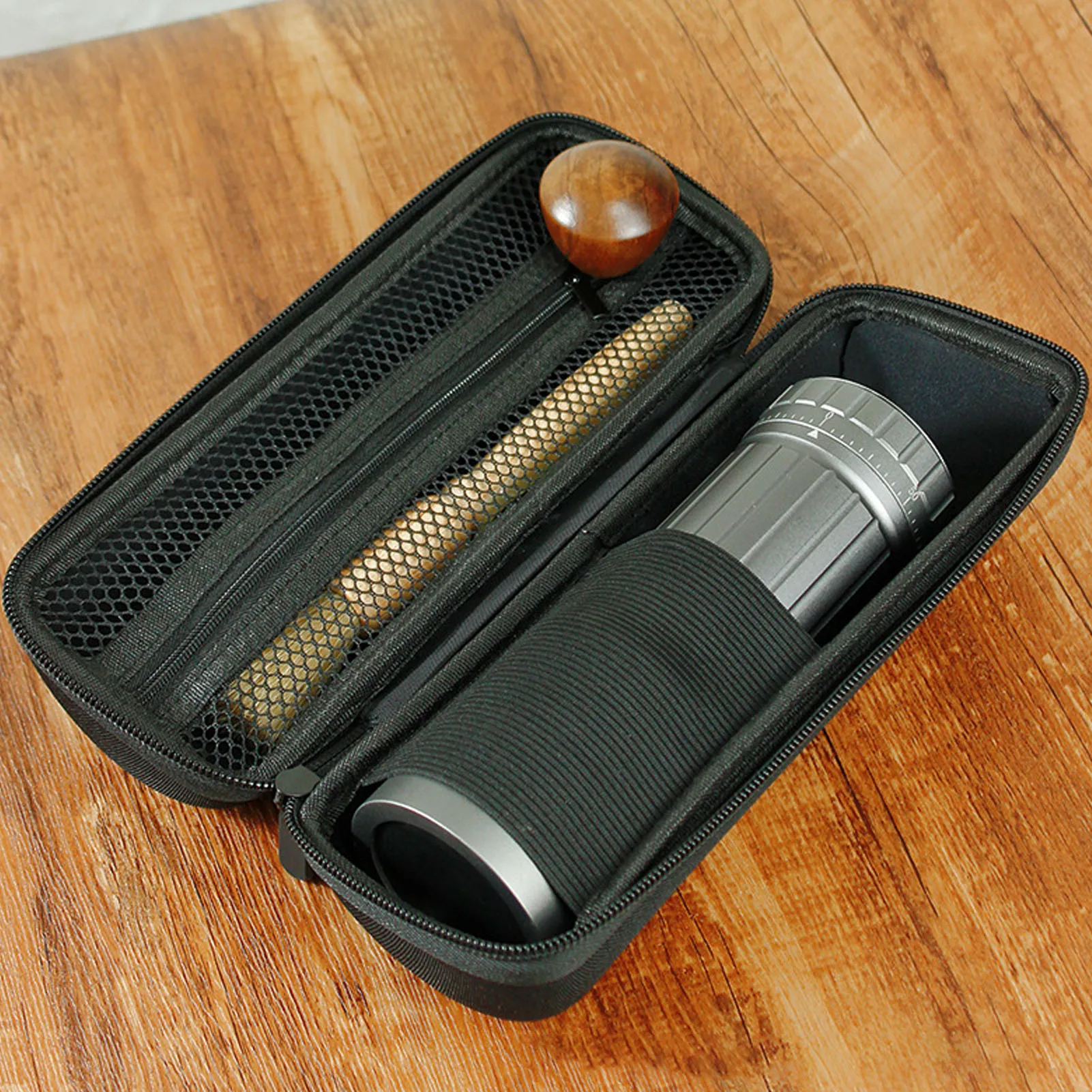 Portable Manual Grinder Storage Bag Handbag Hand Cranked Coffee Grinder Waterproof Protective Case Universal Coffee Tools Bag