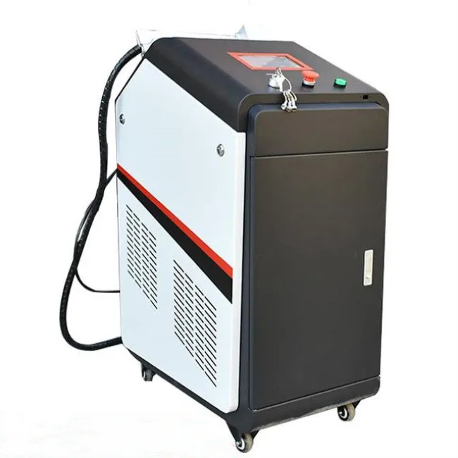 

Hot sale 1500w 2000w 3000w portable La ser Cleaning Machine For Metal Oil Paint Rust Removal Lase r Cleaner