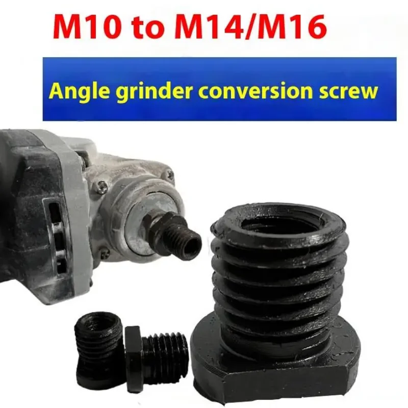

1 шт. адаптер для угловой шлифовальной машины M10 M14, резьбовое крепление, шлифовальный шпиндель, переходная оправка, разъем «мама-папа», электроинструмент