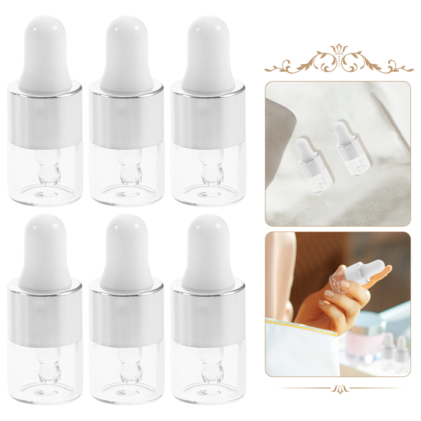 

30 шт. портативные бутылки-капельницы тонкого мастерства, дополнительные бутылки с эфирным маслом для путешествий на открытом воздухе, удобное многоразовое использование