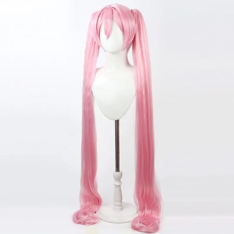 ゲームブルーアーカイブ黒崎こゆきコスプレウィッグロングピンクハロウィンパーティーロールプレイ衣装女性ウィッグ