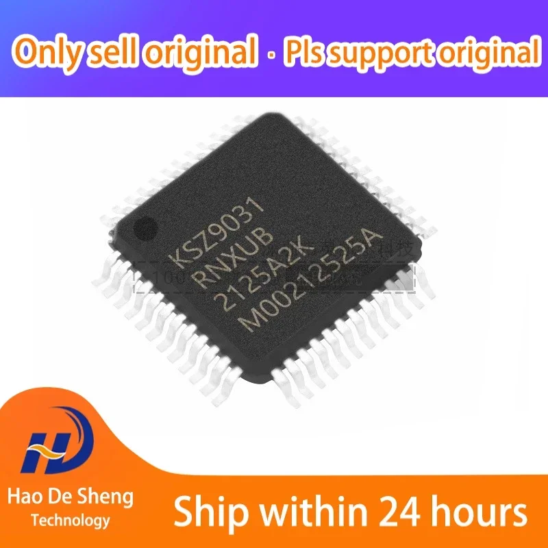 

1PCS/LOT KSZ9031RNXUB-TRVAO 48VQFN New Original in Stock