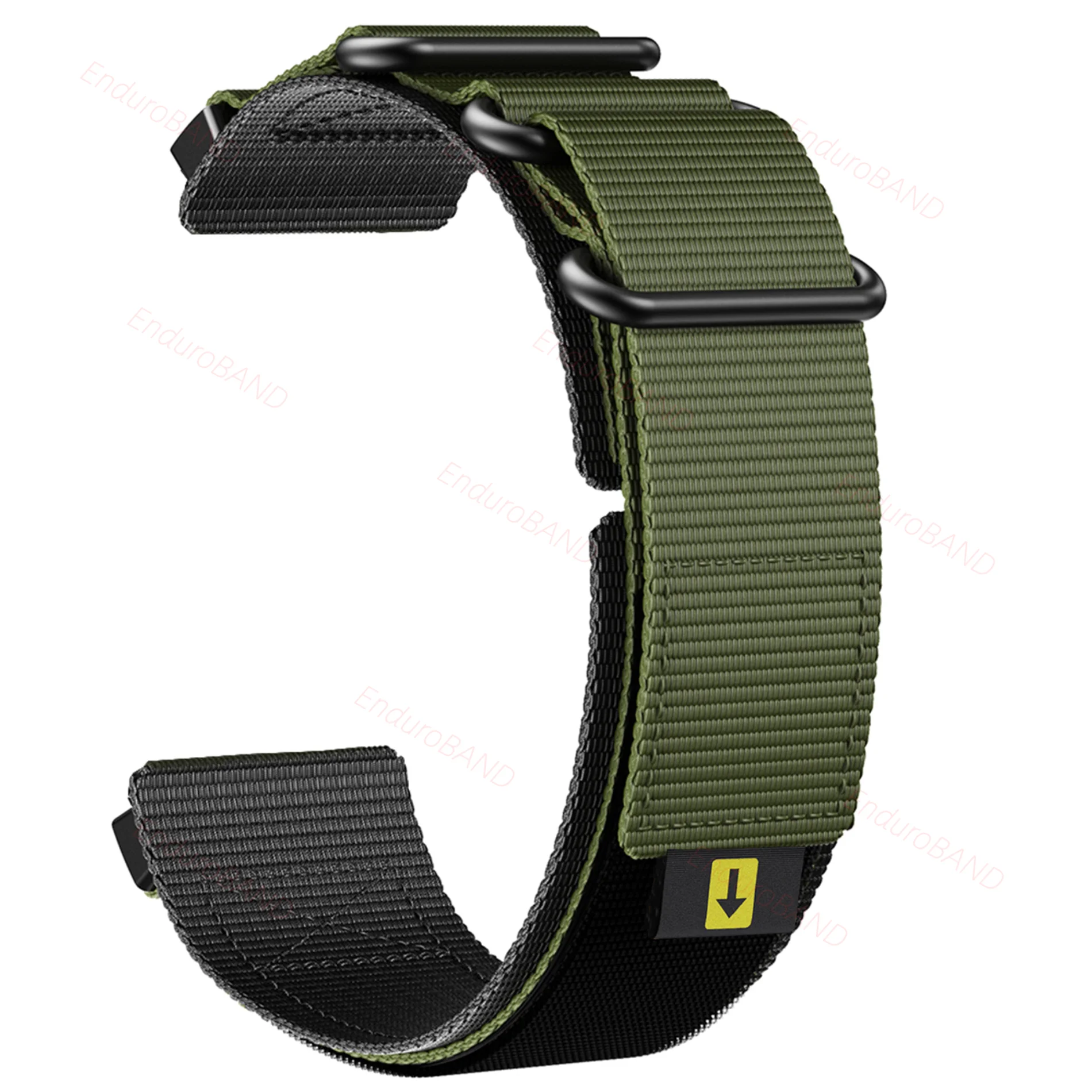 EnduroBAND Universal Nylon Watch Bands 20mm 22mm 24mm Quick Release Nylon Watch Bands for Men and Women