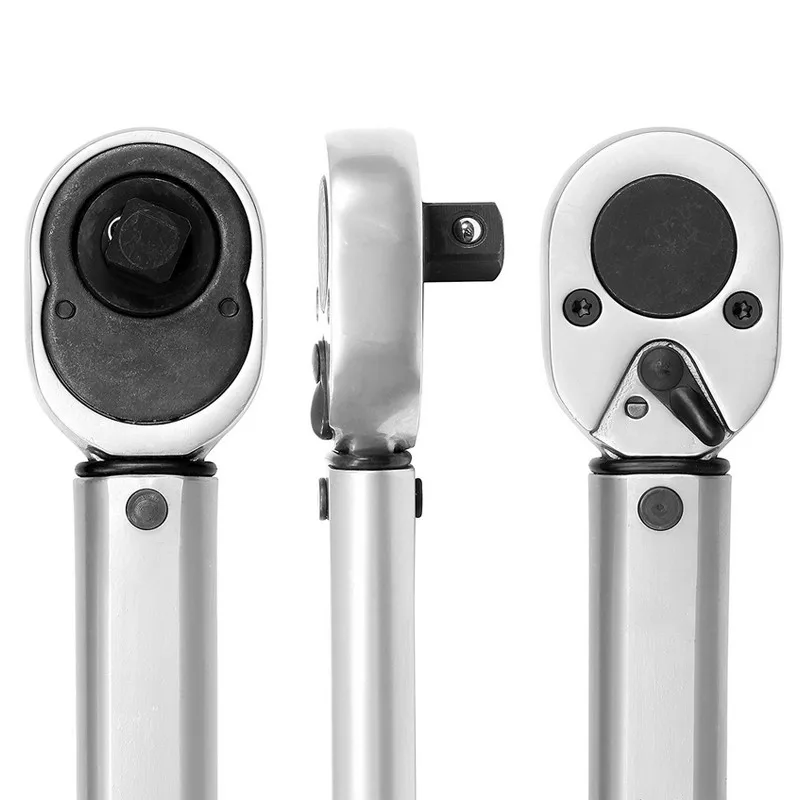 Chave de Torque Catraca 525nm Alta Precisão Catraca Ajustável Unidade Quadrada Casa Reparação Bicicletas Ferramentas Manuais Chave Inglesa