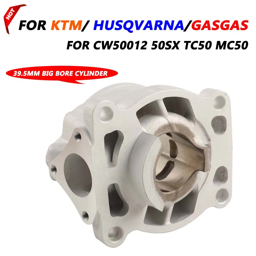 Motorcycle 39.5MM Standard Bore Cylinder for KTM SX50 SX Mini SXS SX 50 for GASGAS MC 50 for Husqvarna TC 50 for 45230038000