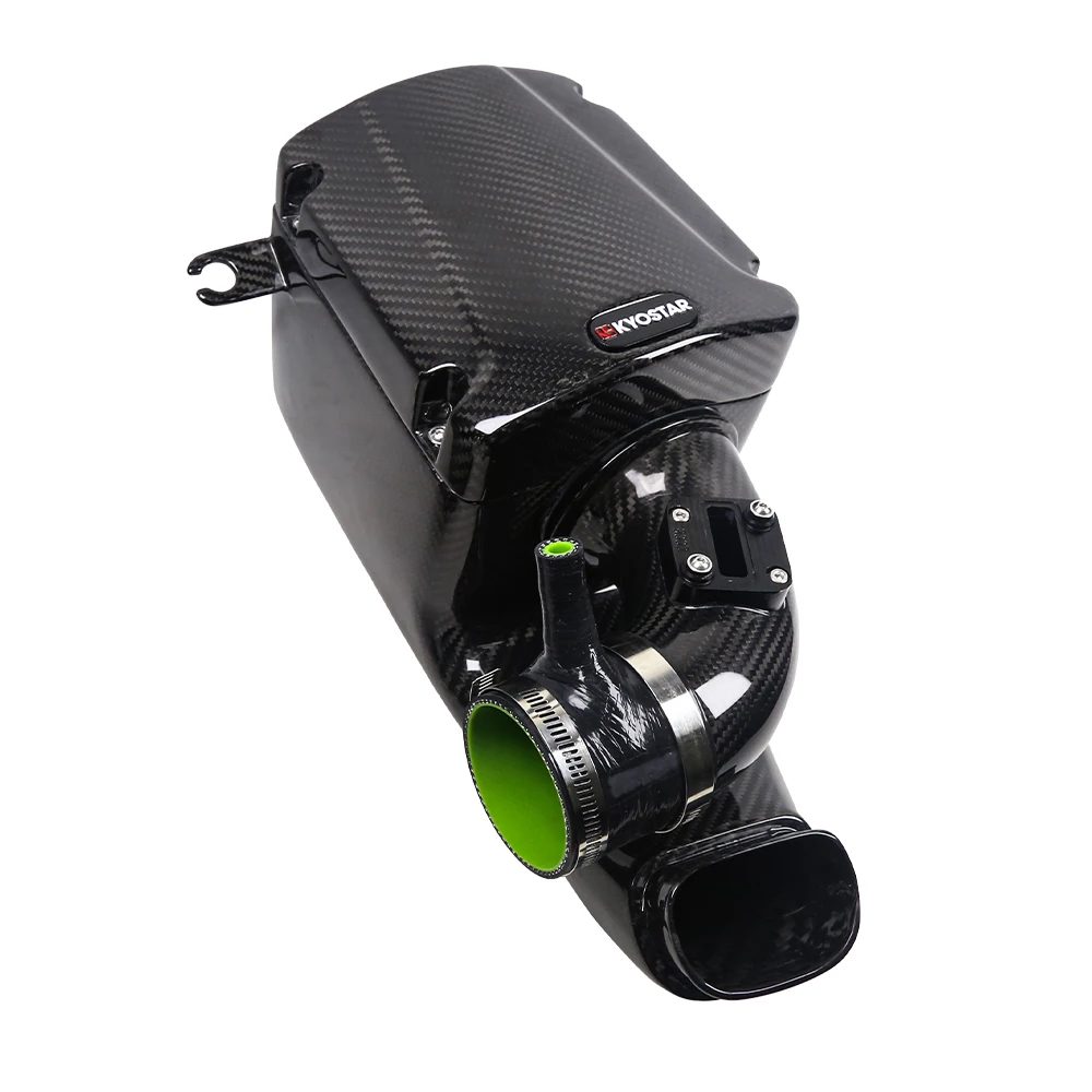 

100% Real Carbon Fiber Cold Air Intake Filter System for Honda Fit GK5 1.5L 2015 +