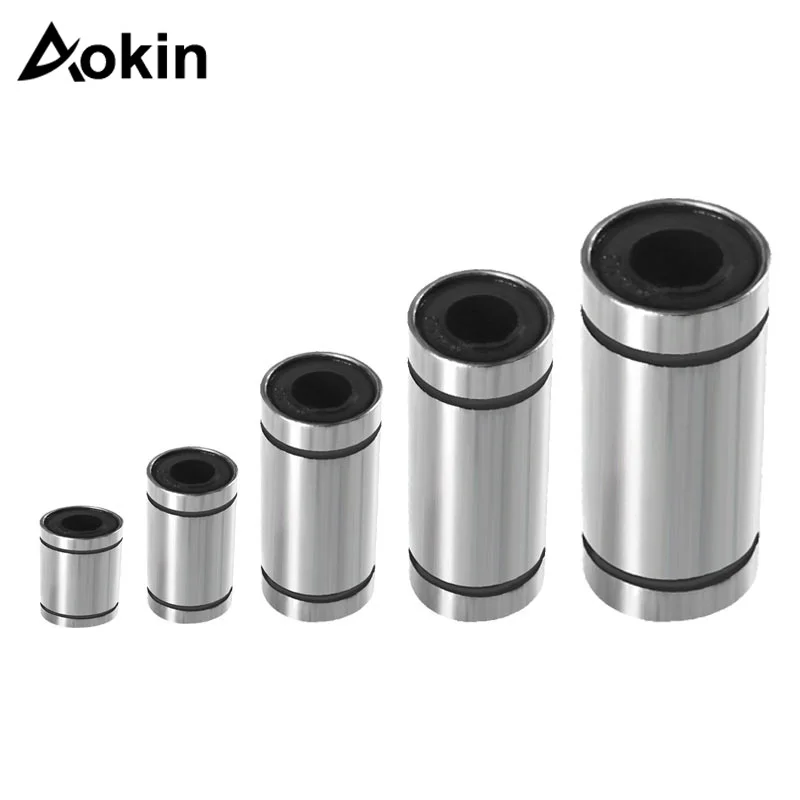 

12Pcs LM8UU LM6UU LM10UU LM12UU Linear Bushing 8mm CNC 3D Printer Parts Linear Bearings for Linear Rods Shaft