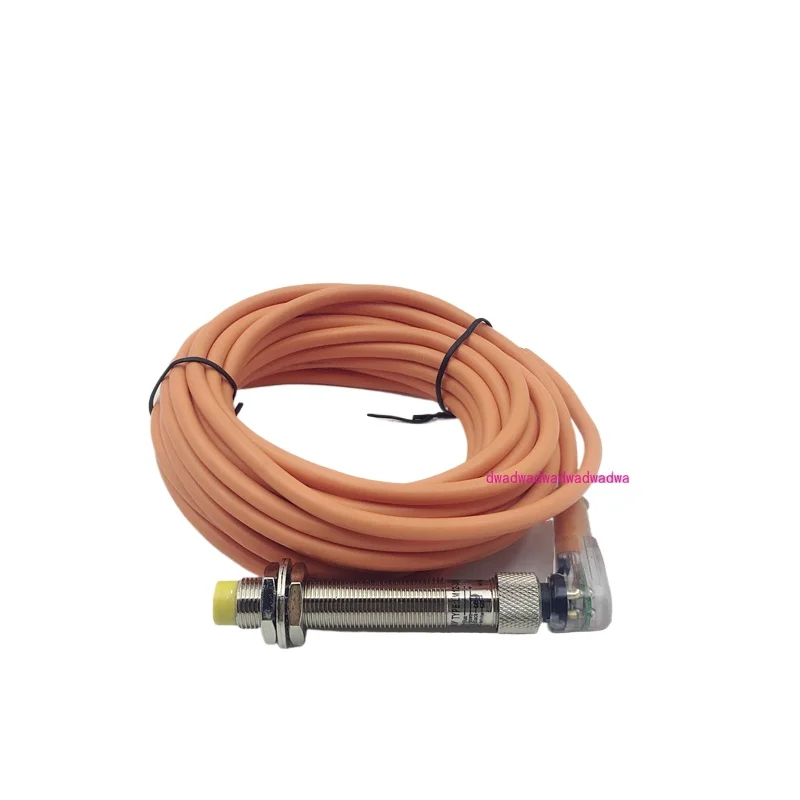 M12 NPN NO NC normally open and normally close connect type proximity switch inductive sensor DC 3/4 wires non-flush type 4mm