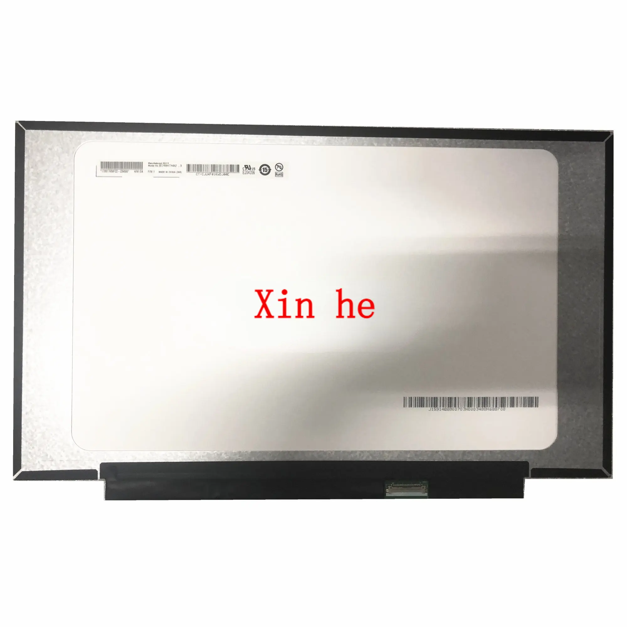 B140HTN02.3 fit B140HTN02.0 N140HCA-EBA EBC NT140FHM-N44 N43 1920*1080 EDP 30 Pins Laptop LCD Screen Display Replacement