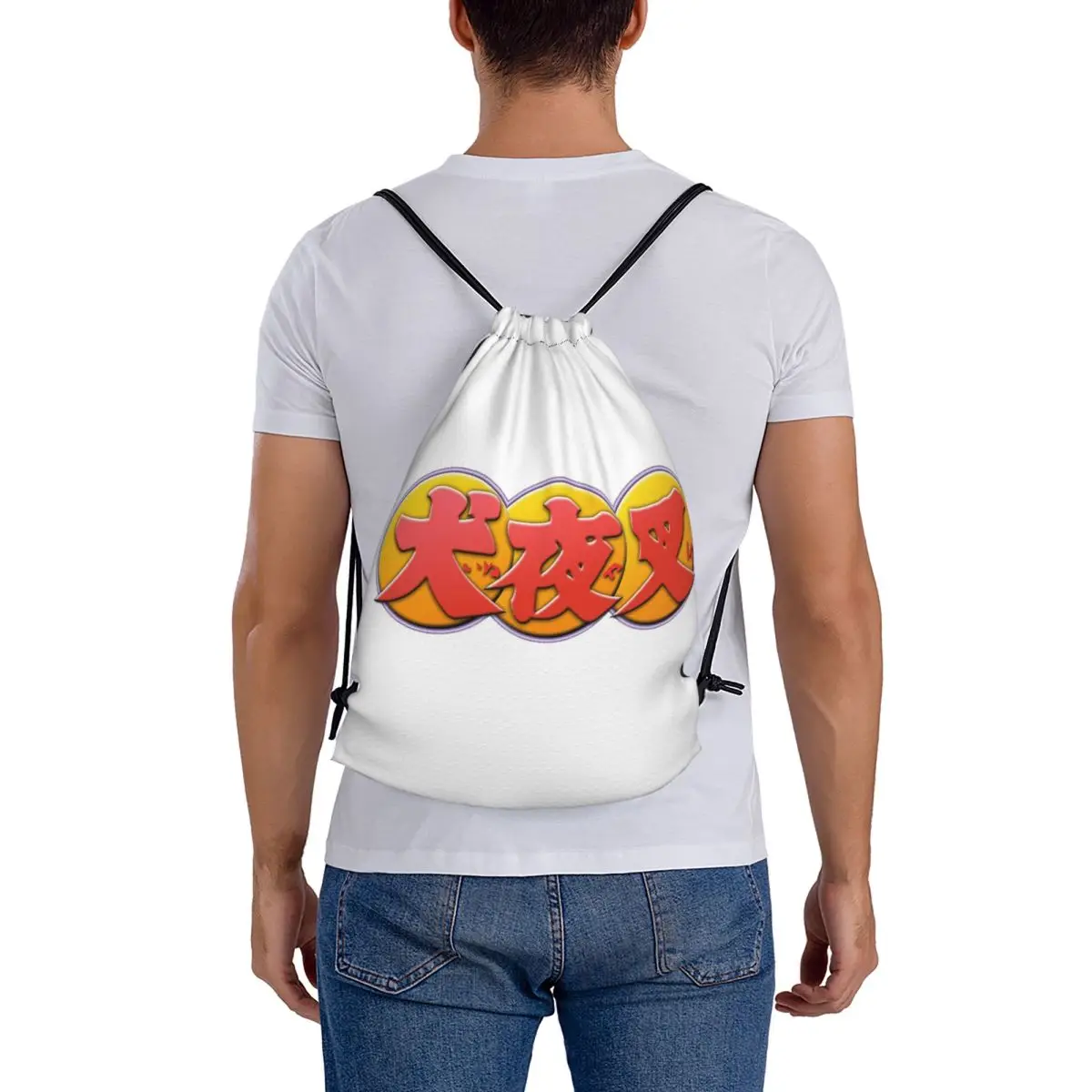 Japan Version Backpacks Fashion Drawstring Bags Sports Bag Book Bags for Man Woman School