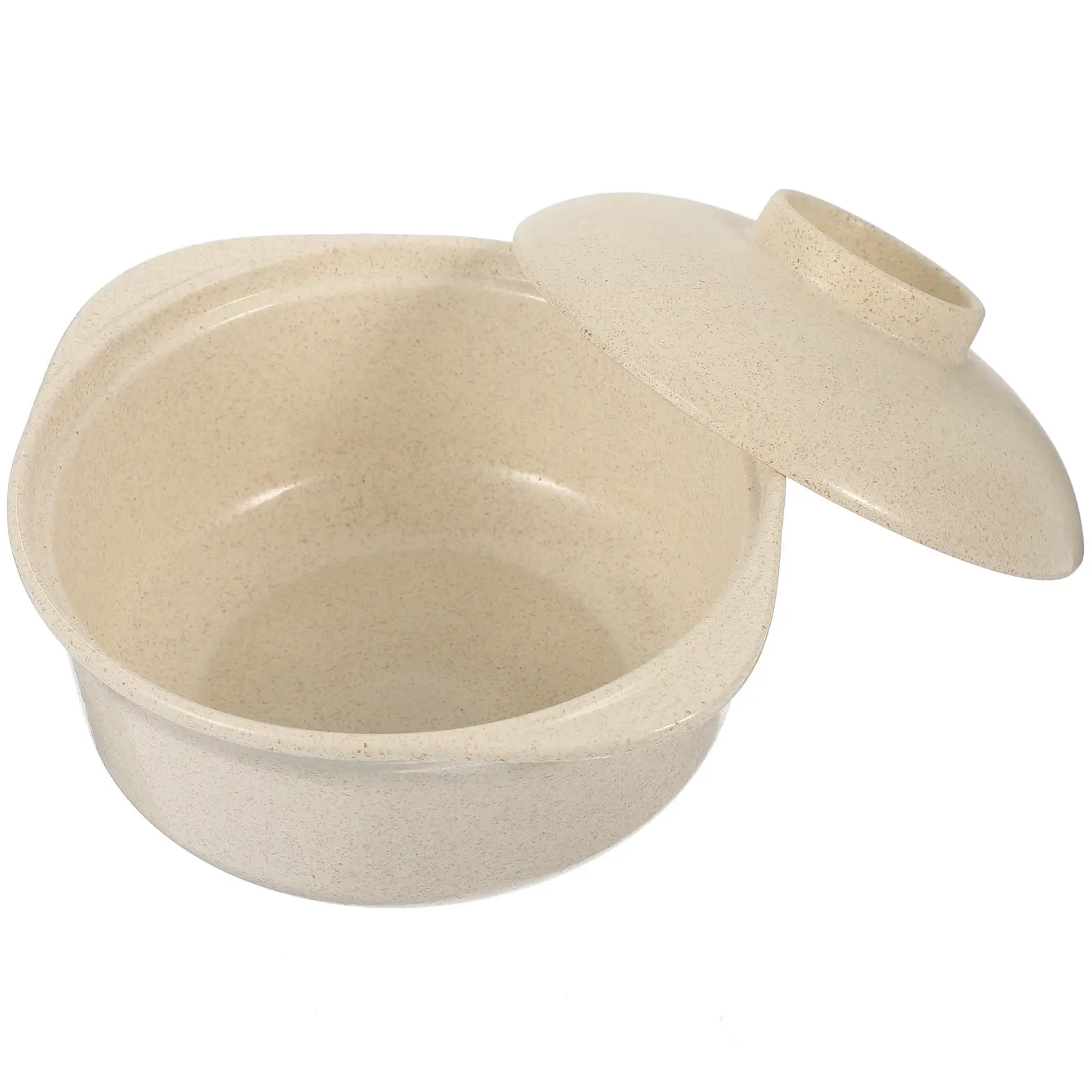 

Детская миска с двумя ручками, высококачественная, термоизолированная, с защитой от ожогов, гладкая, безопасная, для каши, риса, супа, лапши, фруктов, салатов, для домашнего использования