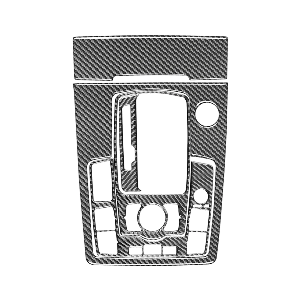 

Для Audi Q7 2007-2015 LHD Real Soft Carbon Fiber Car Center Console панельная Накладка для коробки передач Trim интерьер