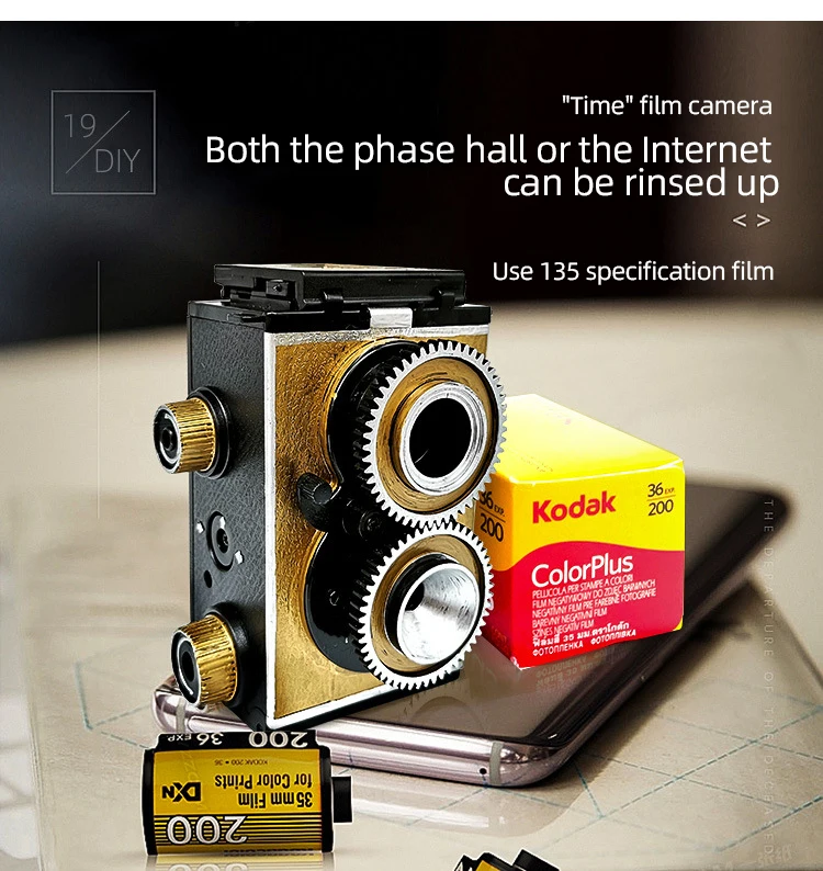 135MM Film Camera Spot Camera XFILM Dual-Reflective Camera Retro Nostalgic Photography Hobby Assembly Of Point-And-Shoot Camera - view 5