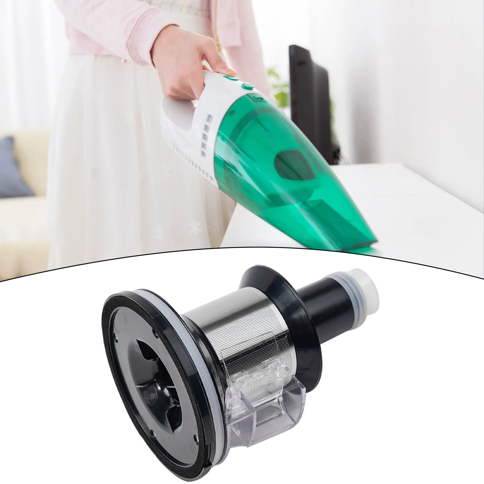 

Dust Cup Filter For P10 P11 Handheld Cordless Vacuum Cleaner Sweeping Parts Household Sweeper Cleaning Tool Replace