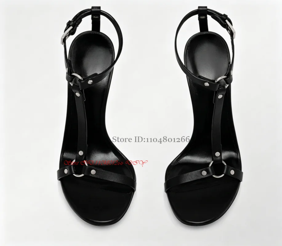 Sandalias de tacón alto fino c - Women Fashion Rings reseña y precio