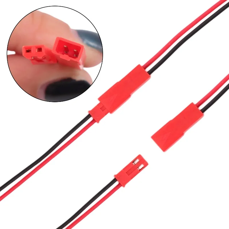 2Pin Male Female Plug Connector Cable Wire For LED Lamp Strip RC Toys Battery Adapter Electrical Cable Terminal Blocks Wholesale