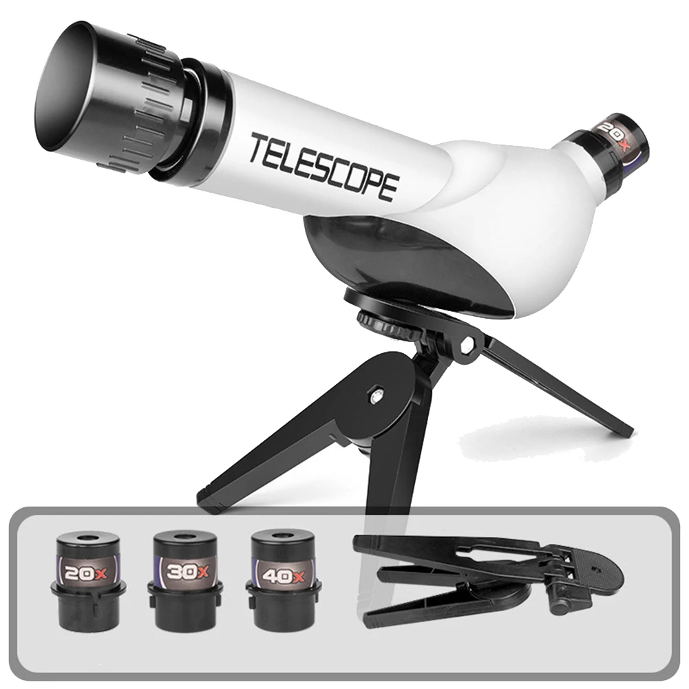 Imagem -02 - Telescópio Astronômico hd com Multi-ocular para Crianças Câmera Monocular Educação Científica Melhores Brinquedos Presentes para Criança