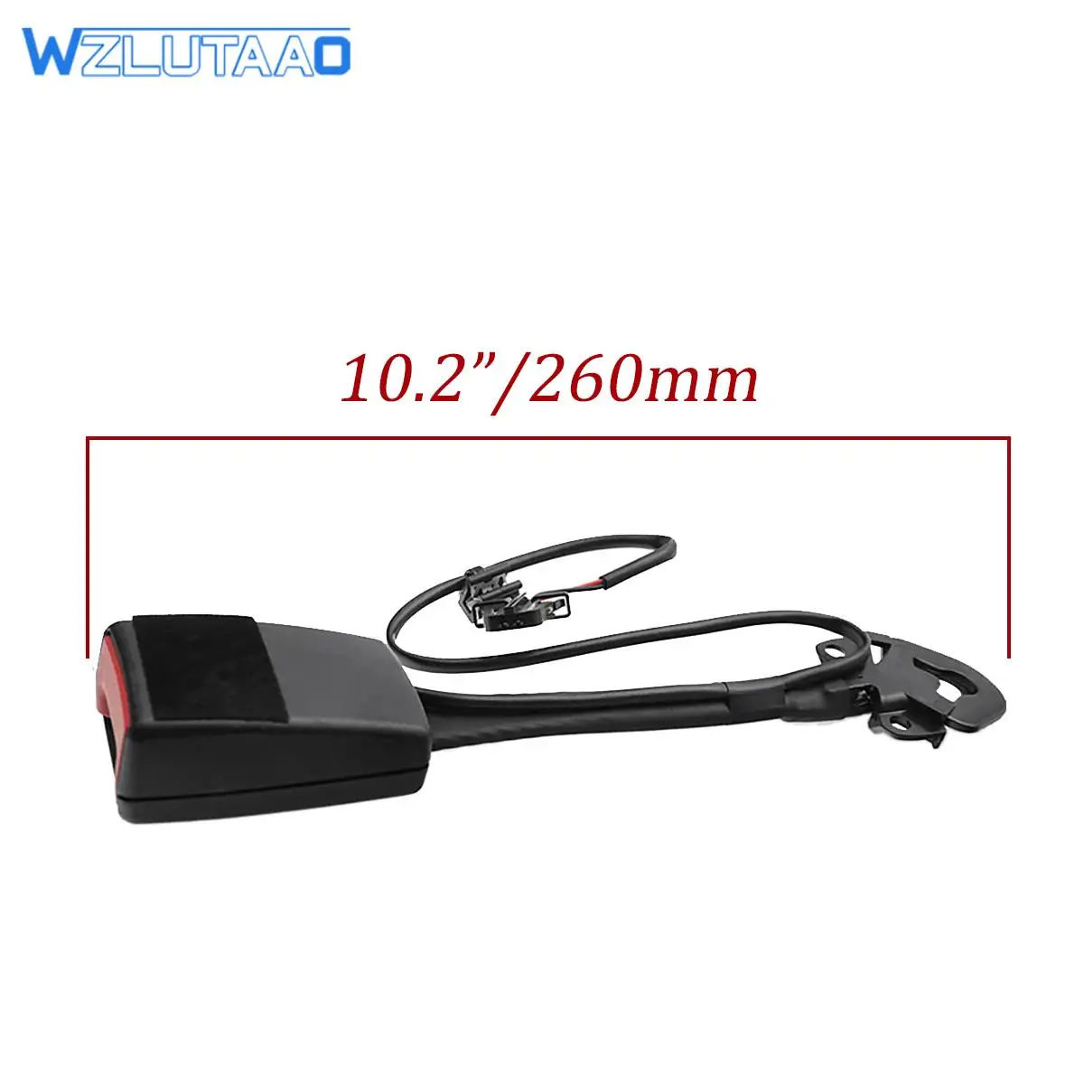 Seat Belt Buckle 4GD857755 2PIN Safety Belt Receptacle With Warning Wire For Audi A6 C7 S6 RS6 2012-2018 Seat Belt Socket Latch