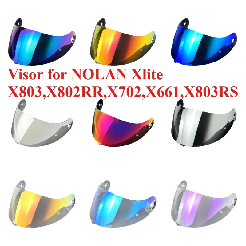 Helmet Visor for NOLAN Xlite X803,X802RR,X702,X661,X803RS Helmet Visor Lens Shield Sunscreen Windshield Uv Protection
