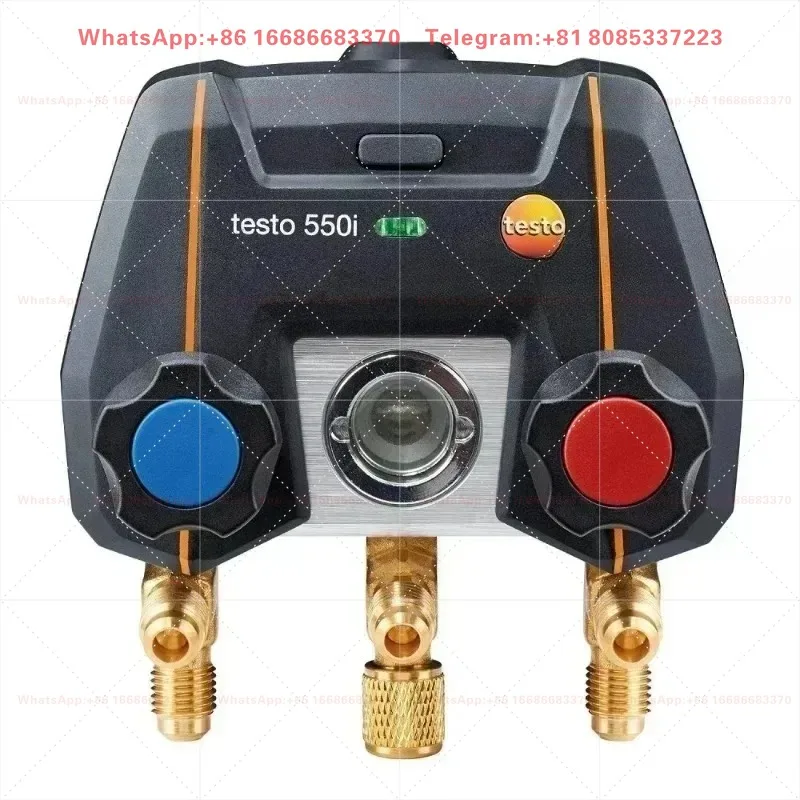 Medidor de refrigerante electrónico de alta precisión Detu testo 549/557, medidor de refrigerante digital Bluetooth testo 550i