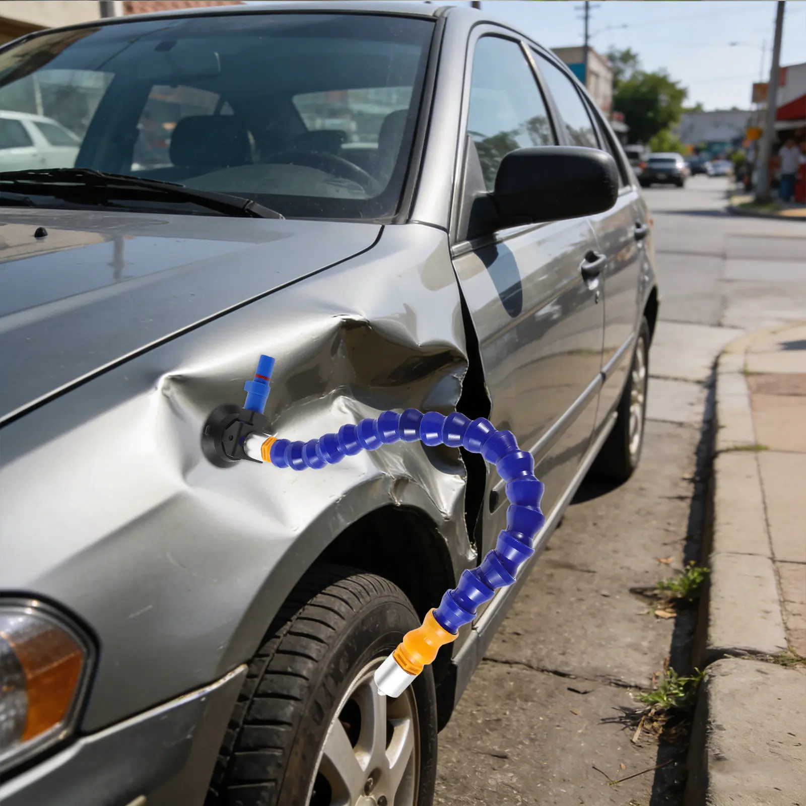 

Car Dent Suction Puller 23 Heavy Duty Hand Pump Suction Cup Automotive Repair Paintless Dent Remover for Car Bumper Hail Dings