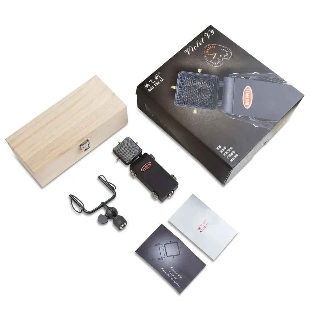 2025 New V9 Professional Condenser Microphone  Kids Karaoke Microphone for Singing Podcast Equipment Tiktok Gaming Microphone