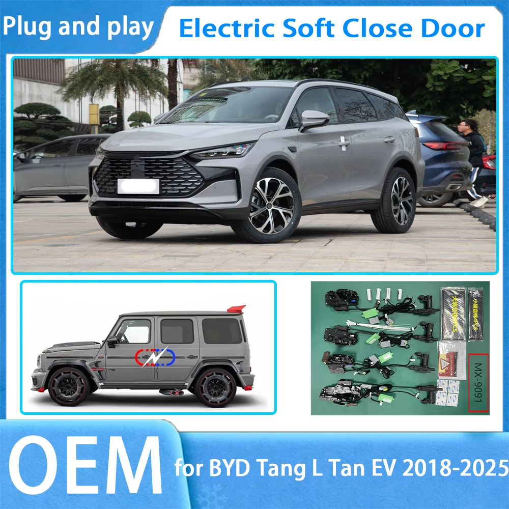 

for BYD Tang L Tan EV 2018-2025 OEM Car Soft Close Door System Automatic Electric Auto Pull Power Latch Power Closing
