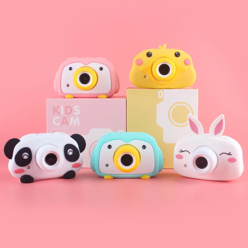 Somi children's digital camera toy can take pictures and print cute cartoon girl boy small Polaroid