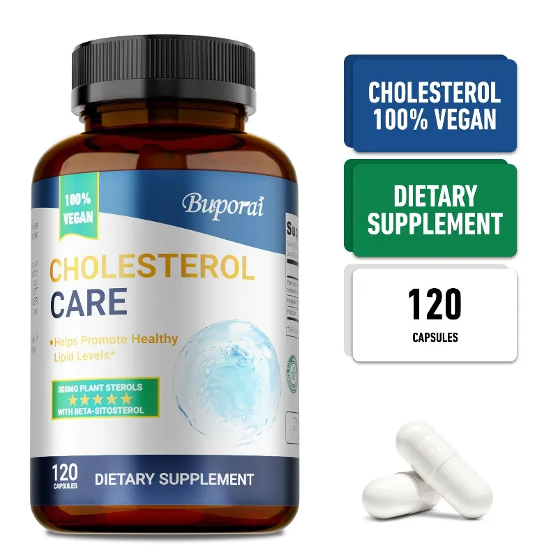 Cholesterol Care Supplement - Promotes Healthy Blood Sugar Levels, Supports Heart and Adrenal Health, Reduce Anxiety, Immunity