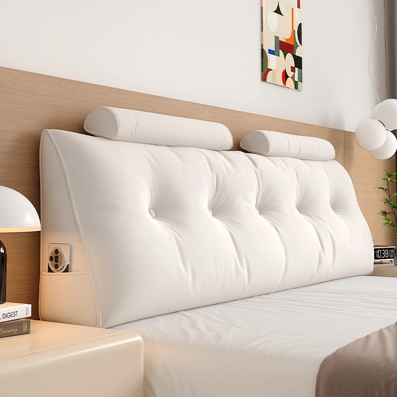 Headboard Cushion Soft Package Backrest Tatami Back Cushion Bed Large Sofa Cushion Comfortable Pillow Removable Decorative