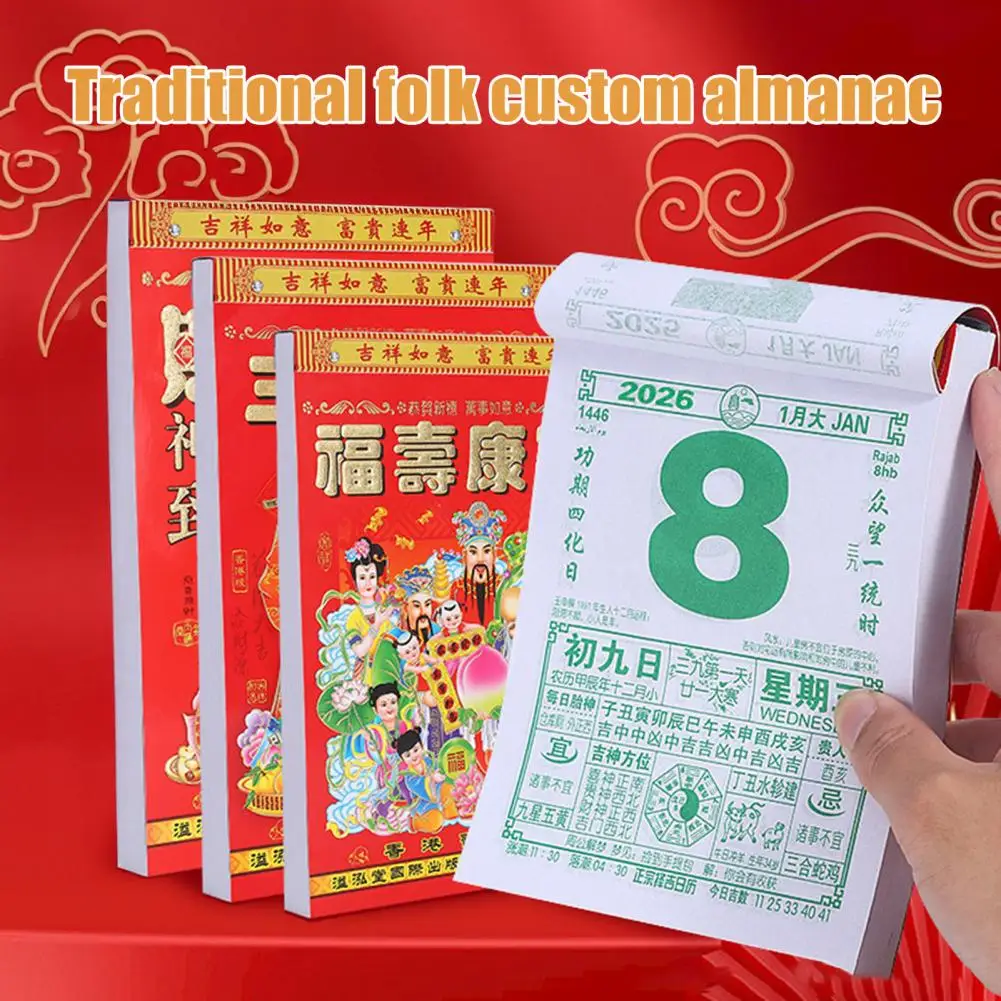

Numerology Calendar 2026 Chinese Calendar 2026 Chinese Lunar Year of Horse Wall Calendar for Feng Shui Decor for Home