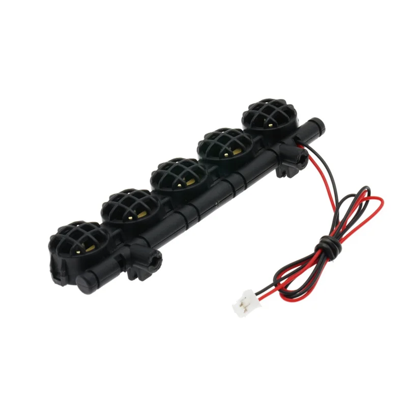 Nowa listwa świetlna LED na dach samochodu RC do MN D90 D99S MN98 MN99S MN-90 1/12 RC Car Upgrade Parts Akcesoria