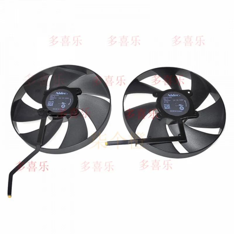 QQ مروحة تبريد بطاقة الرسومات الصامتة بدون فرش DC ذات المحمل السائل #3