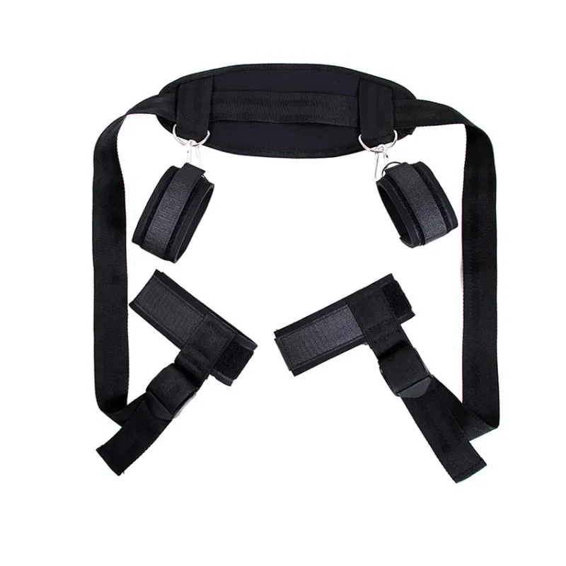 Couple Bondage Game Velcro Bed Sensual Restraints Gear Sexual Position Fixing Strap Escape-Proof BDSM Bondage Kit for Beginners - view 2