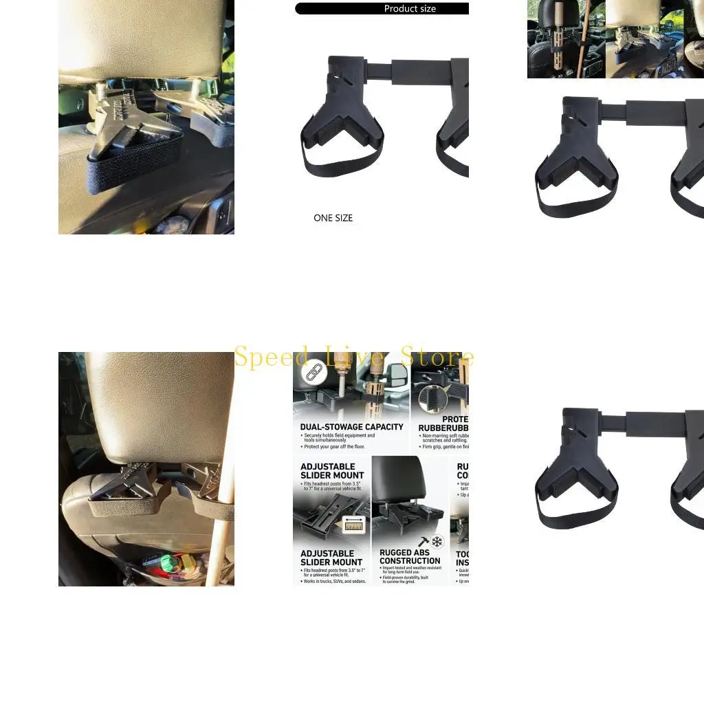 547C Back Rack for Hunting Enthusiast Easy Installation Plastic Mount Holder