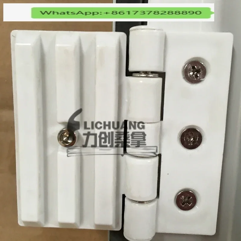

Hinge clip glass sweat steam room glass door clip plastic bathroom glass hinge hinge screw 5pcs