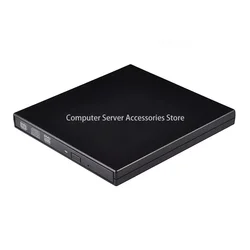 DVD Enclosure Cover IDE SATA 12.7MM Slim DVD CD DVD-ROM Case Drive Box USB 2.0 SATA External Drive for Laptop Notebook Computer