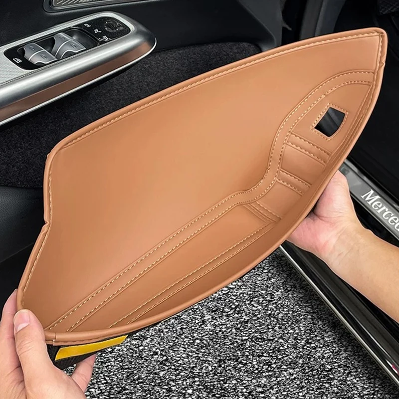 Door Slot Storage Pocket Mat, Interior Decor Modification Accessories for 2024-2026 Mercedes E-Class E300L / E260L