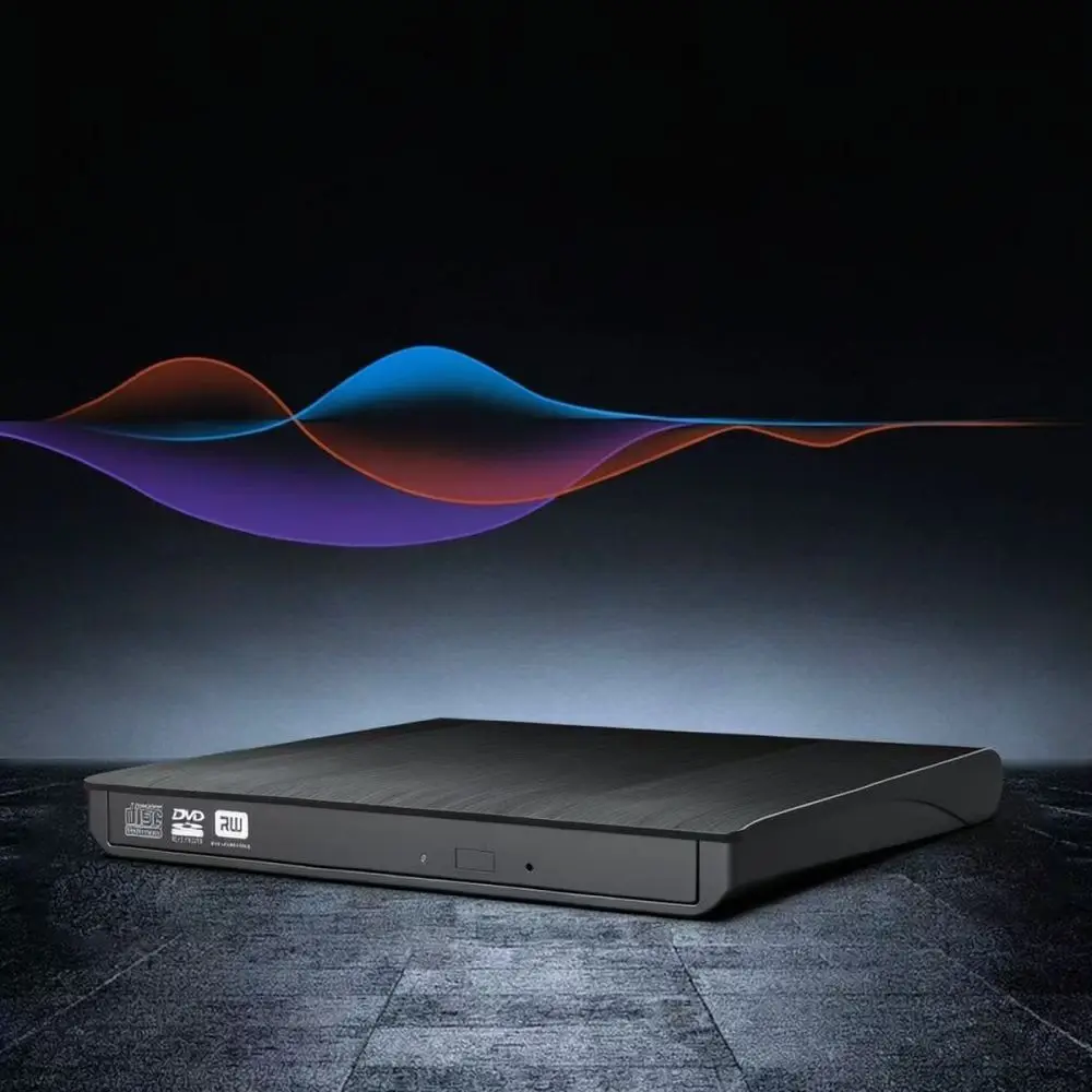 Portable USB 3.0 External DVD Burner CD Reader Writer Player Slim Optical Drive For Laptop Desktop PC Computer