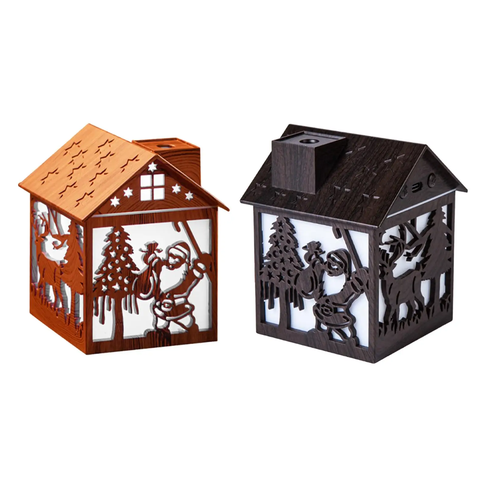 Portable Humidifier Ambient Light 2 Mode Spray Adjustable Mist Humidifier Desk Humidifier for Living Room Fireplace Yoga SPA