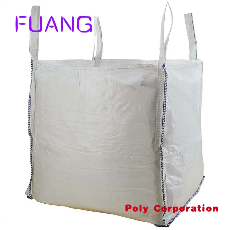 Custom  EGP PP 1 ton big bag 1000kg UV treated 1 ton jumbo bag for limestone sand cements