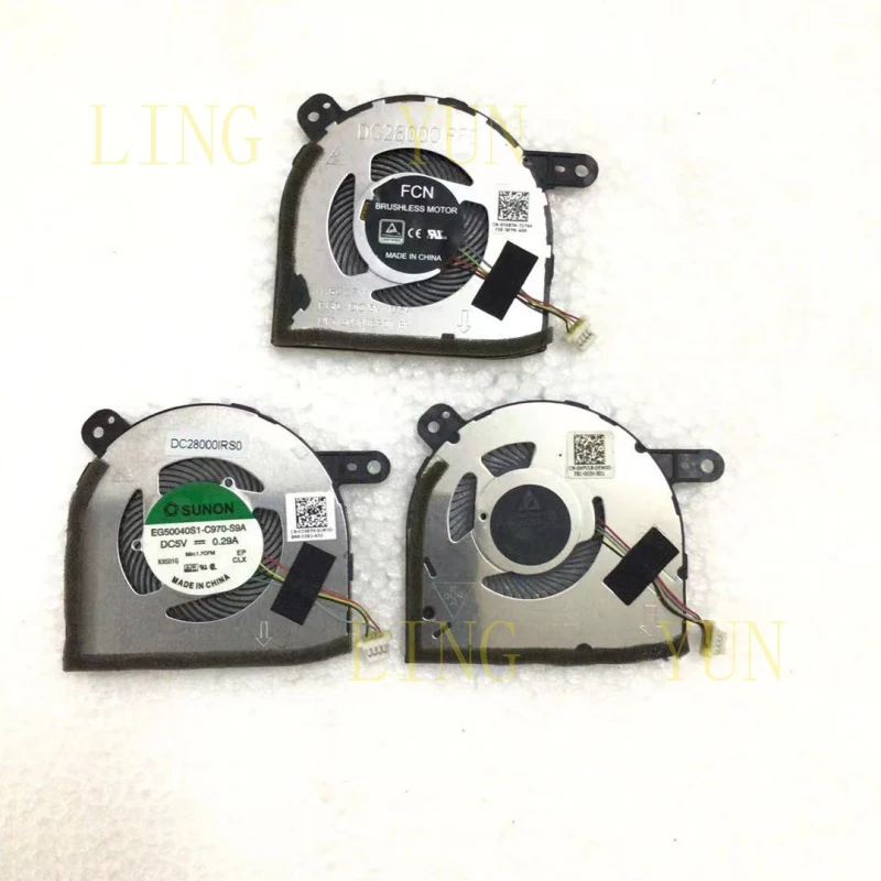 Z  Suitable for DELL Latitude 12 5290 5285 2-in-1 fan cooling 0HFV18 07487H