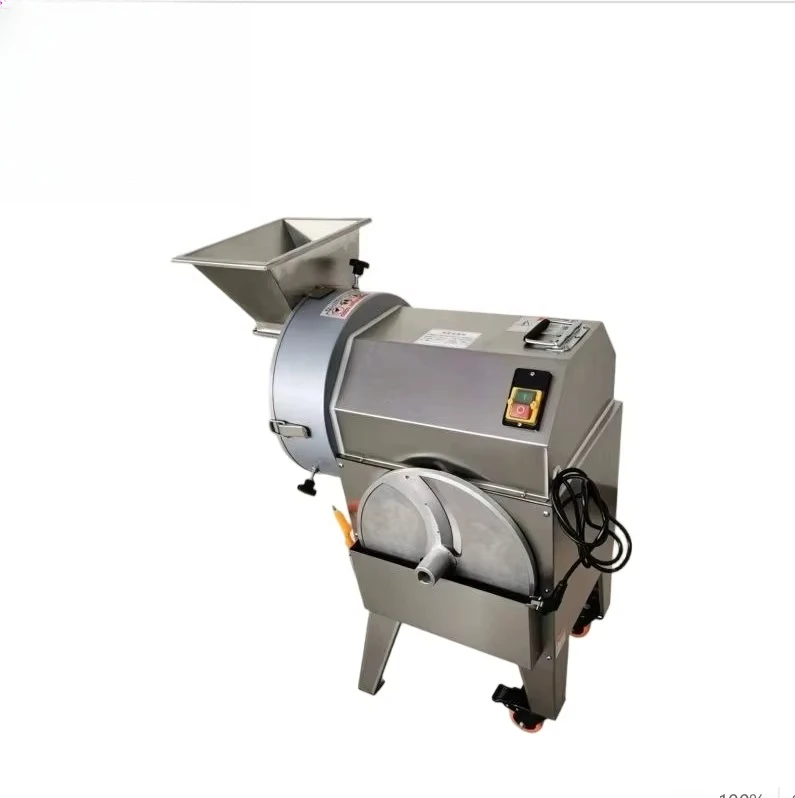 

Commerical Automatic Single Head Vegetable Slicer Chopper Electric Vegetable Shredder Universal Vegetable Cutting Machine