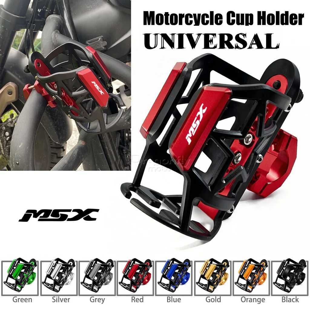 

Cup Holder For Honda Grom125 MSX125 MSX125SF Grom 125 MSX 125 125SF 2013- Motorcycle Beverage Water Bottle Cage Drink Cup Holder