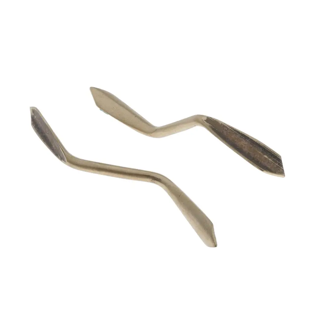 Copper Trumpet Support Replacement Parts 2pcs 9.6cm Durable Repair Spares for Trumpet Practice Room